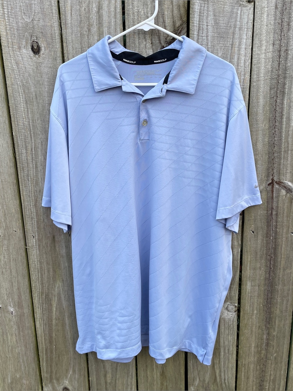 Nike Golf Tour Performance Dri-Fit Men's Light Blue Polo Shirt XXL